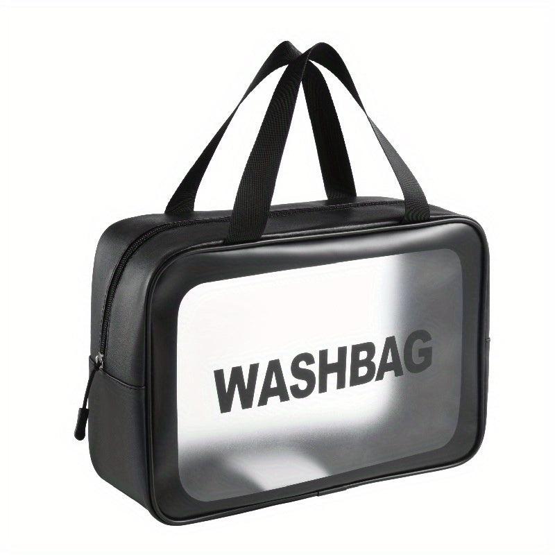 Clear Cube Travel Cosmetics Wash Bag Waterproof Makeup Organizer Bag