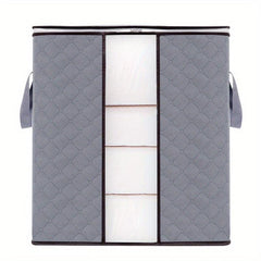 Large Storage Bag Quilted Dustproof Clothes Organizer Zipper Foldable