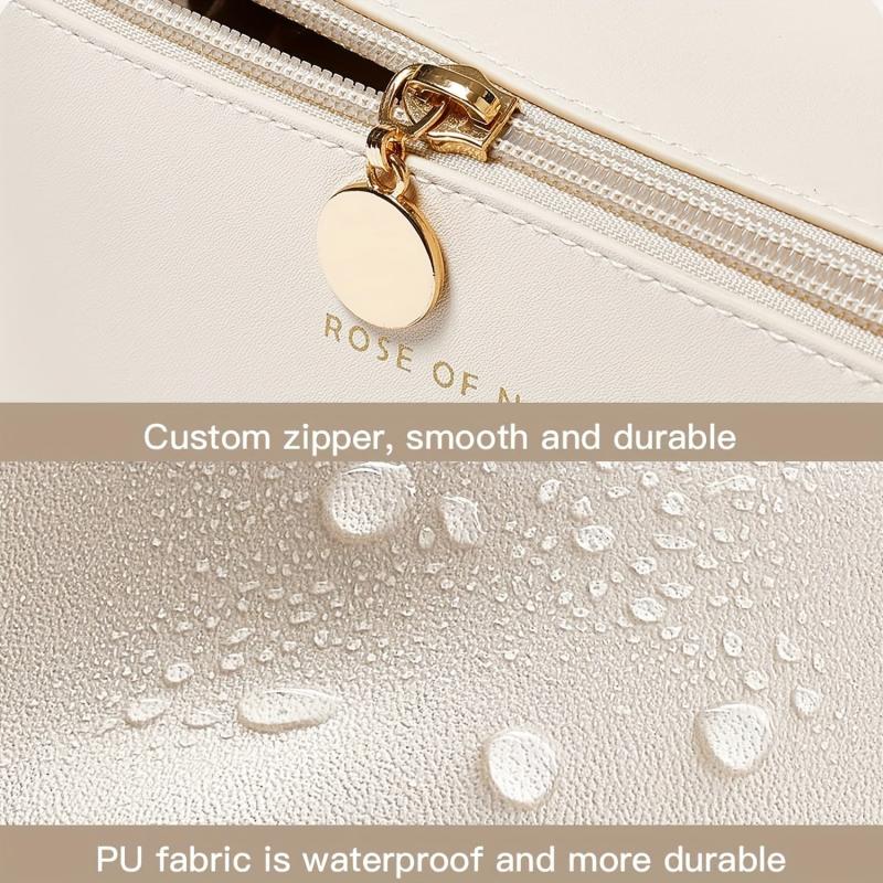 Large Capacity Waterproof Cosmetics Bag Makeup Pouch Toiletry Storage