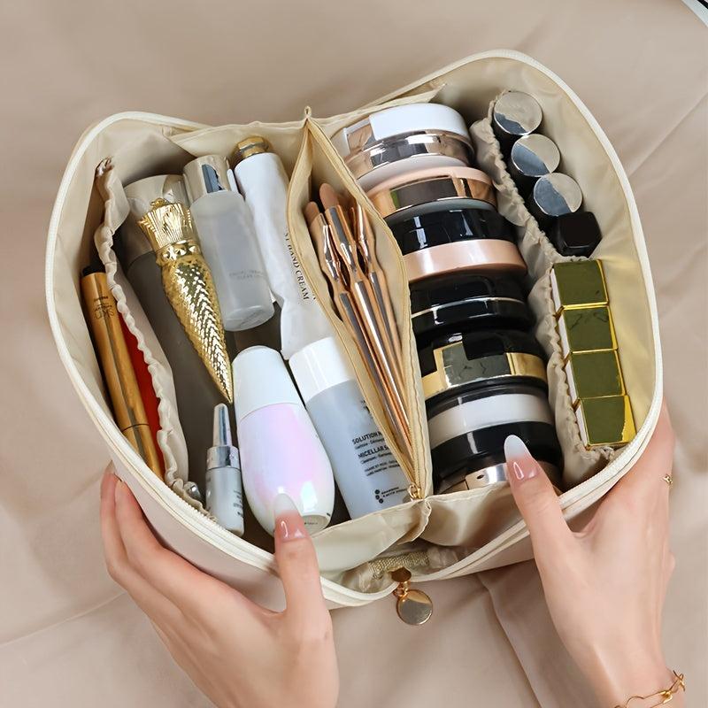 Large Capacity Waterproof Cosmetics Bag Makeup Pouch Toiletry Storage