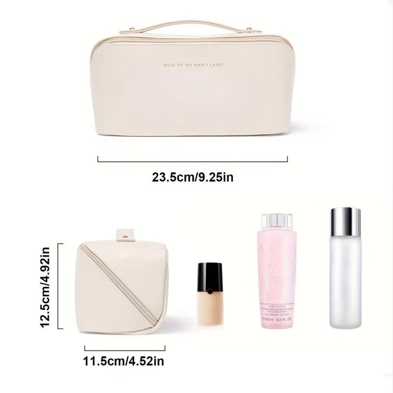 Large Capacity Waterproof Cosmetics Bag Makeup Pouch Toiletry Storage