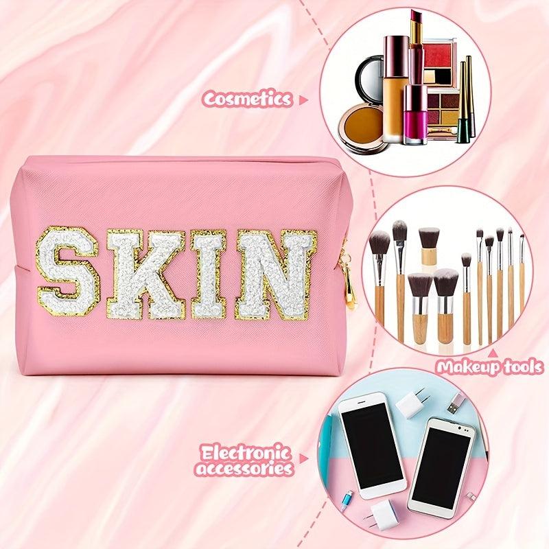 Cosmetic Zipper Bag Lightweight Travel Organizer