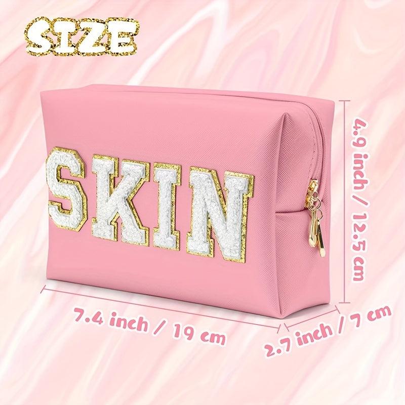 Cosmetic Zipper Bag Lightweight Travel Organizer