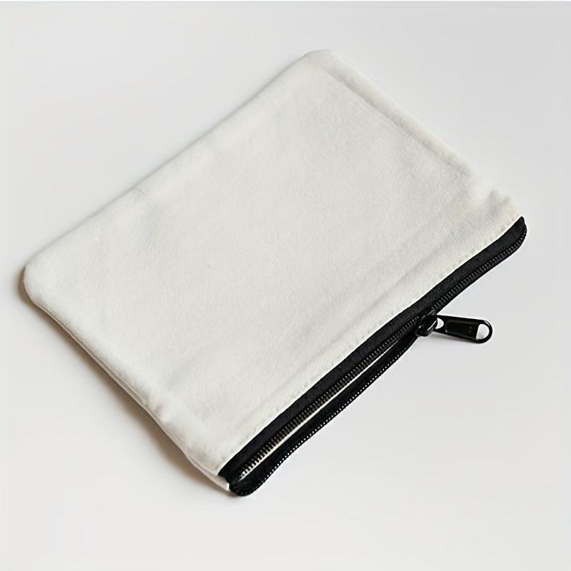 Cat Face Print Zipper Storage Bag Coin Purse