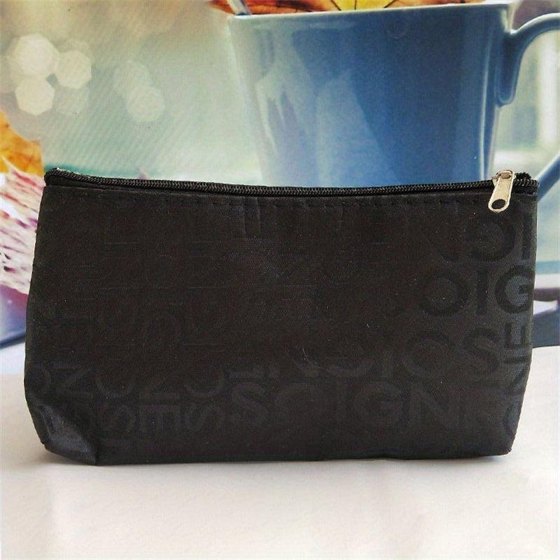 Letter Print Storage Pouch Zipper Carry On Bag