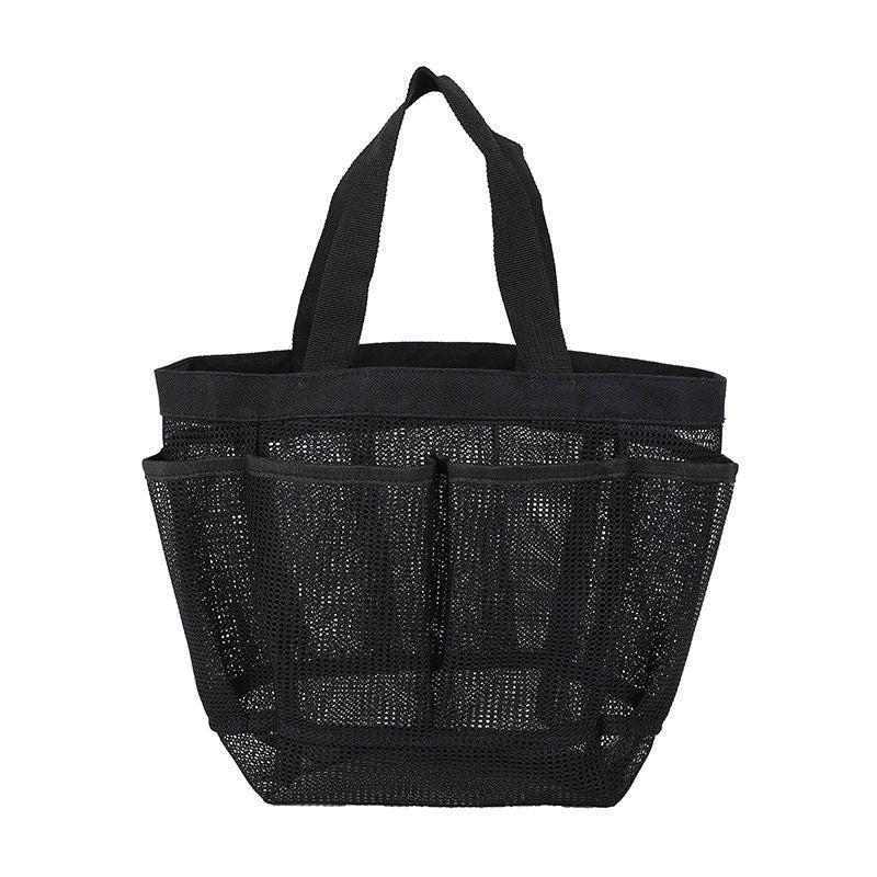Portable Large Capacity Storage Mesh Bag Toiletry Wash Bag For Beach