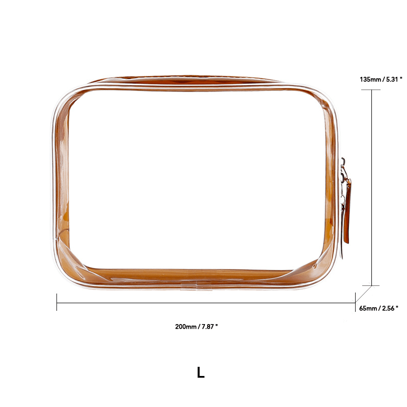 Transparent Cosmetic Bag Waterproof Travel Organizer