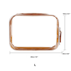 Transparent Cosmetic Bag Waterproof Travel Organizer
