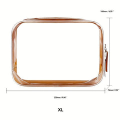 Transparent Cosmetic Bag Waterproof Travel Organizer