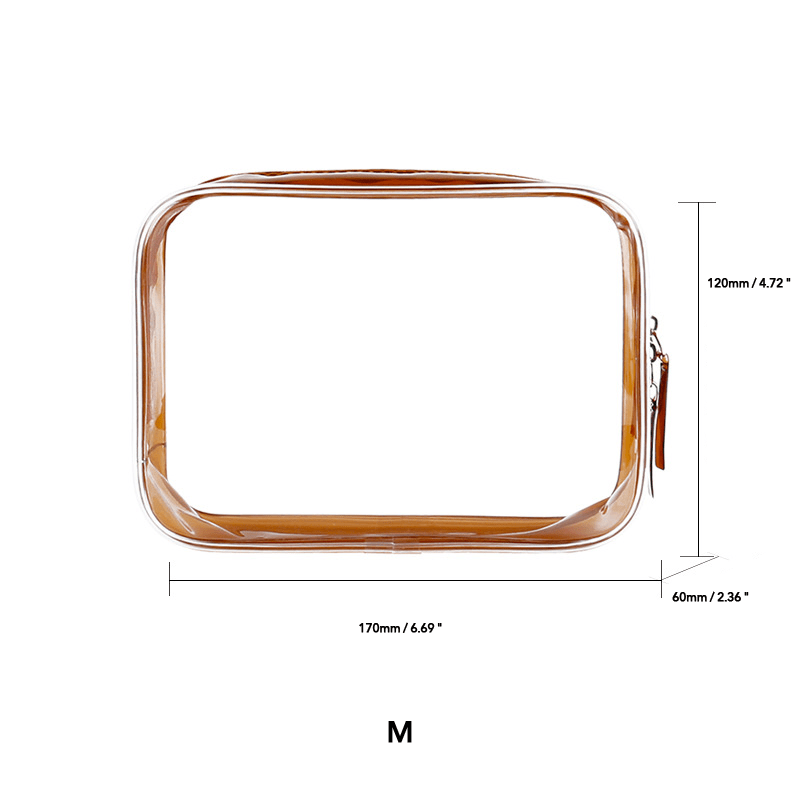 Transparent Cosmetic Bag Waterproof Travel Organizer