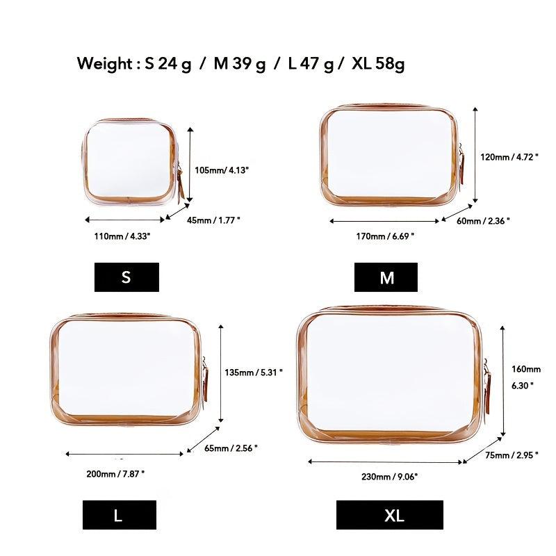 Transparent Cosmetic Bag Waterproof Travel Organizer