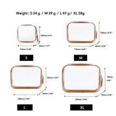 Transparent Cosmetic Bag Waterproof Travel Organizer