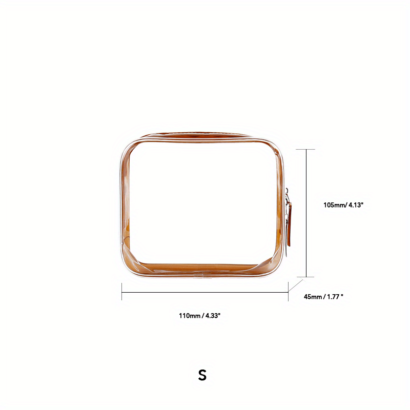 Transparent Cosmetic Bag Waterproof Travel Organizer