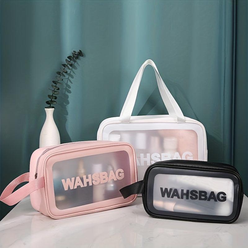 Waterproof Clear PVC Makeup Pouch Toiletry Storage Bag