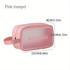 Large Capacity Portable Makeup Handbag Waterproof Toiletry Wash Bag 
