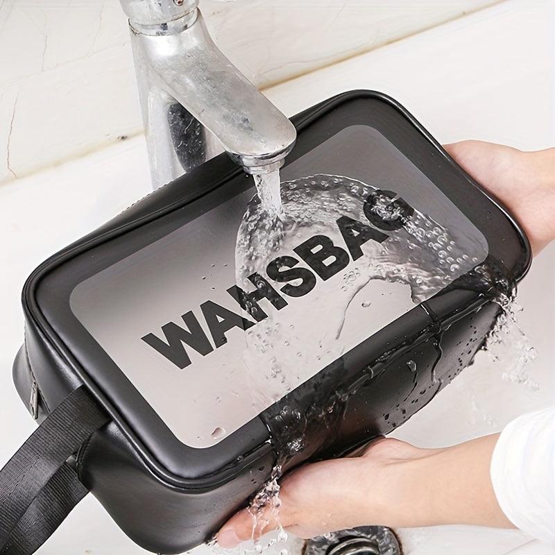 Large Capacity Portable Makeup Handbag Waterproof Toiletry Wash Bag 
