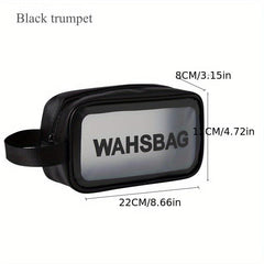 Large Capacity Portable Makeup Handbag Waterproof Toiletry Wash Bag 
