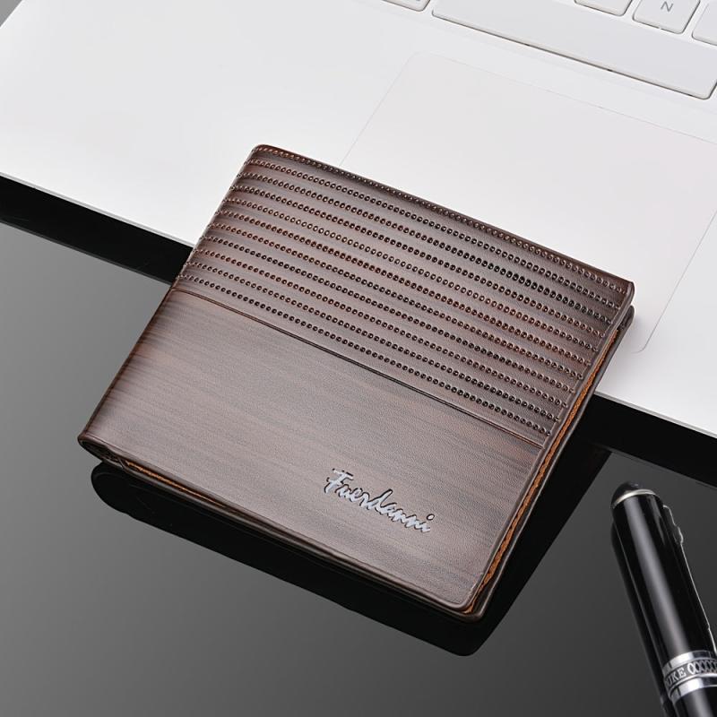 Short Men's Wallets Business Card Holders for Men Anniversary Gift