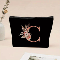 Letter Graphic Mini Makeup Storage Bag Coin Pouch Mini Wallet