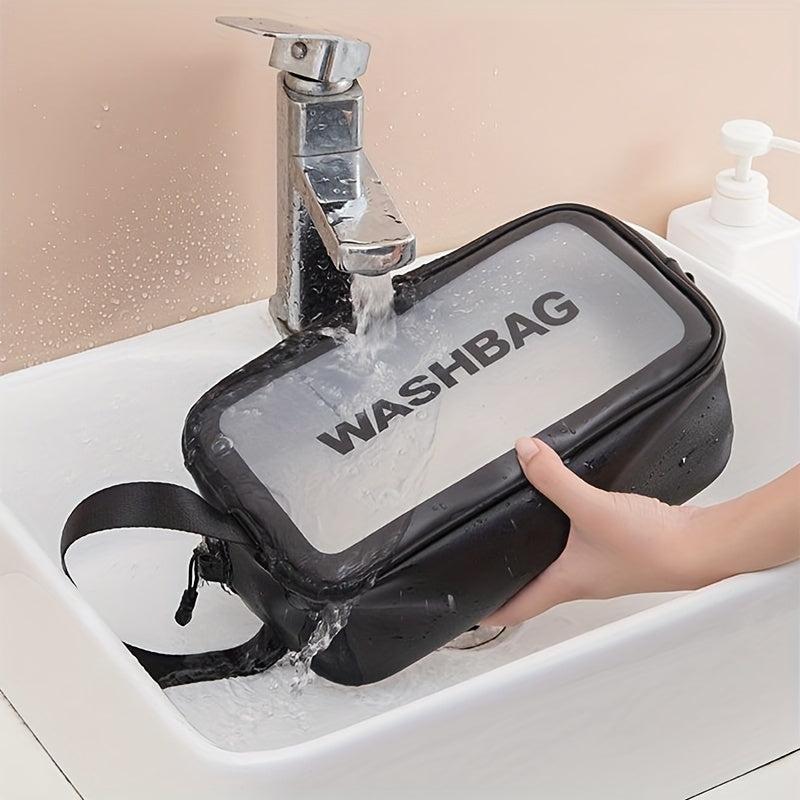 Makeup Zipper Bag Waterproof Cosmetic Bag Toiletry Wash Bag