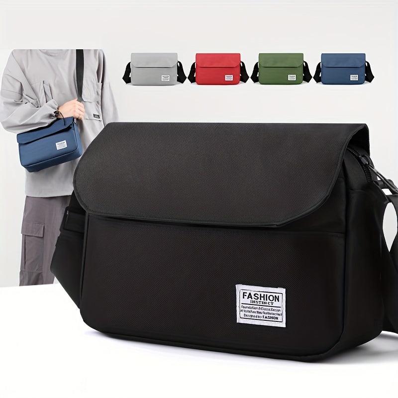 Men's Large Capacity Shoulder Bag Lightweight Messenger Bag