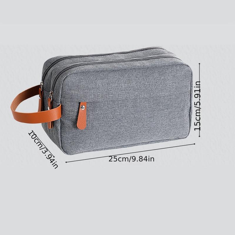 Solid Cube Cosmetic Bag Waterproof Makeup Bag Lightweight Portable Travel
