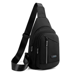 Men's Messenger Bag with Crossbody Strap