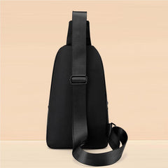 Men's Messenger Bag with Crossbody Strap