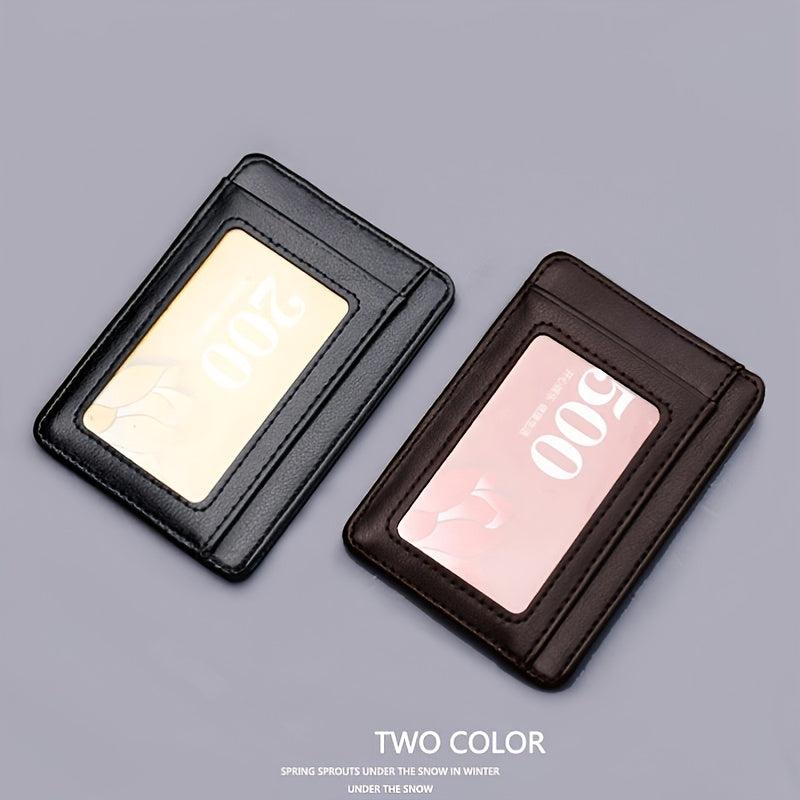 Men's 7 Card Credit Card Holder Rigid and Durable