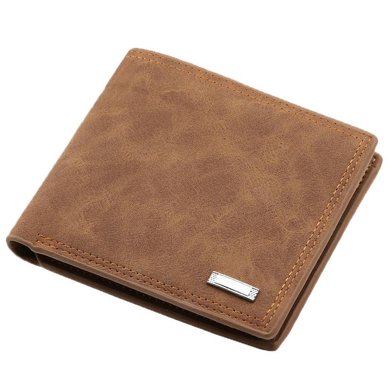 Retro Men Leather Wallet Slim Purse Money Holder Xmas Gift