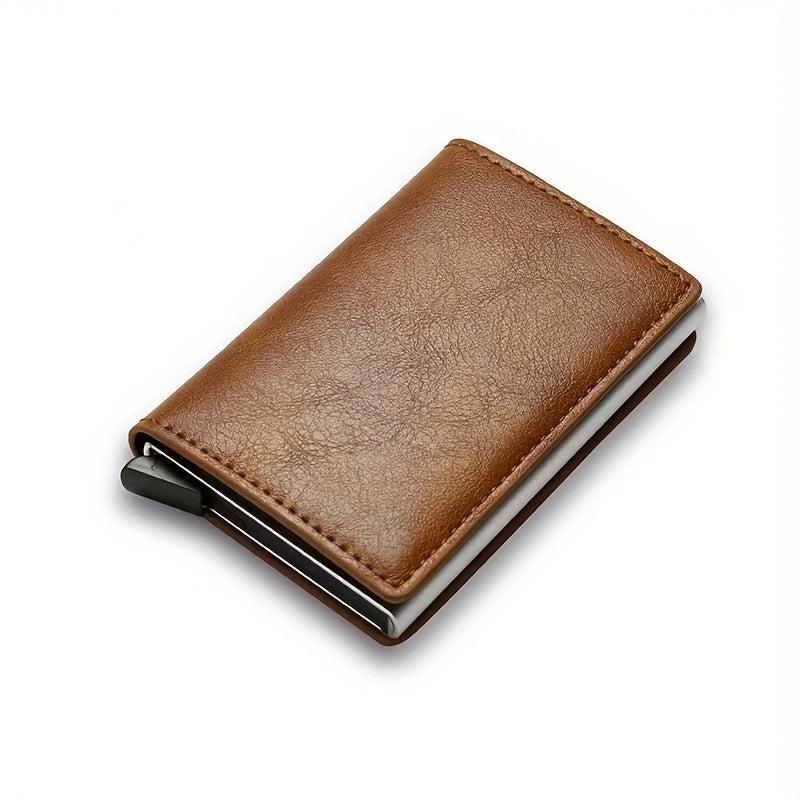 Anti Theft Casual Men's Cards Bag In Wallet