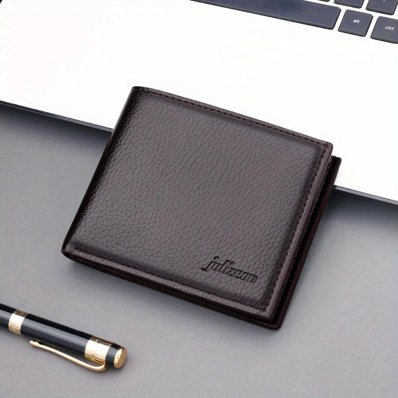Men's Short Zipper Wallet with Driver's Pocket