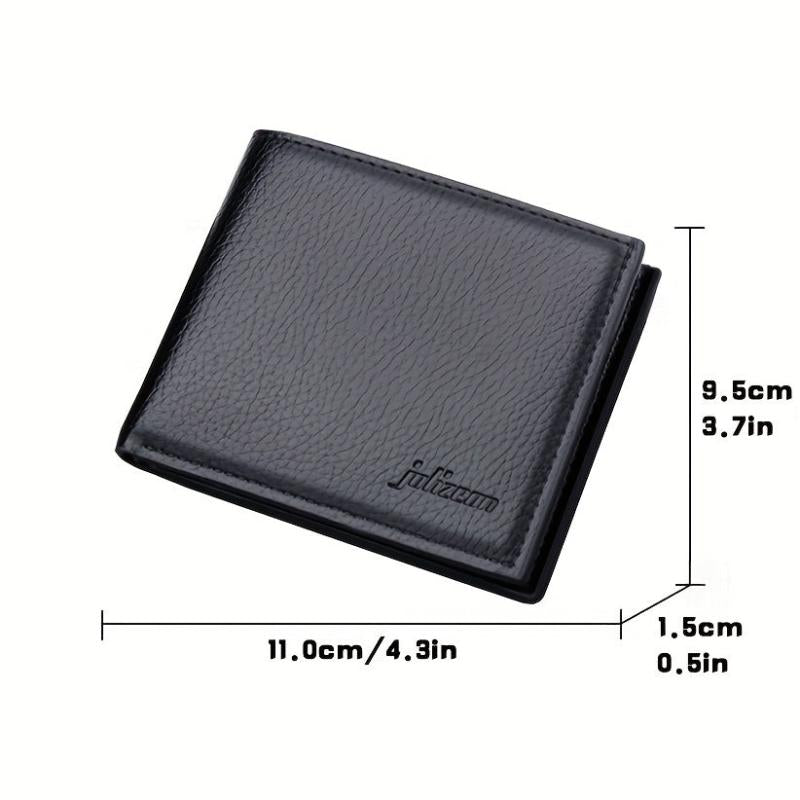 Men's Short Zipper Wallet with Driver's Pocket