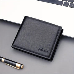 Men's Short Zipper Wallet with Driver's Pocket