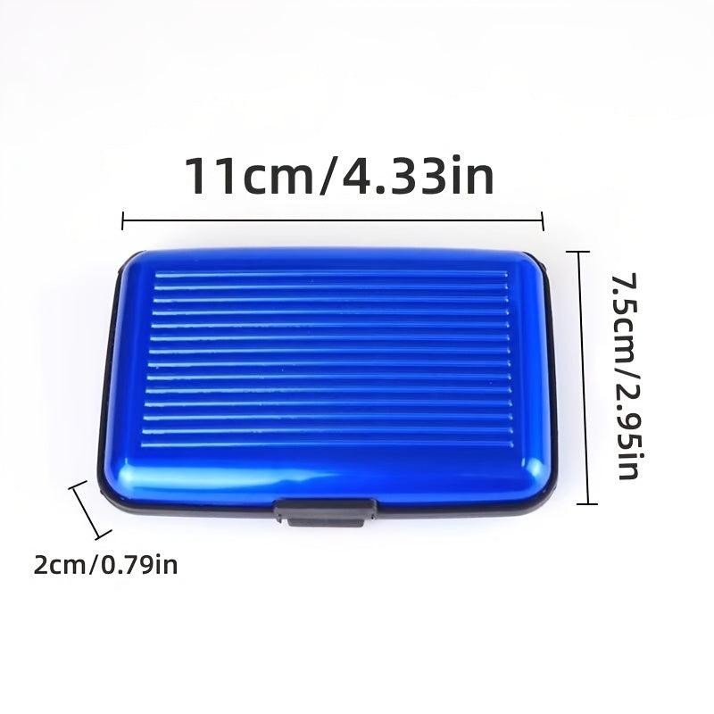 Waterproof Anti-magnetic Metal Card Box Business Card Holder