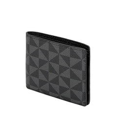 Men's Printed Two Fold Wallet Card Slot Coin Purse