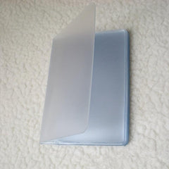 PP Frosted Inner Page Card Holder - 10 or 20 Pages