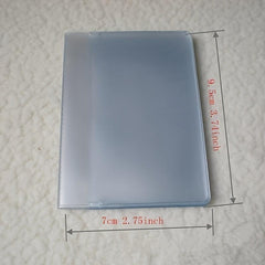 PP Frosted Inner Page Card Holder - 10 or 20 Pages