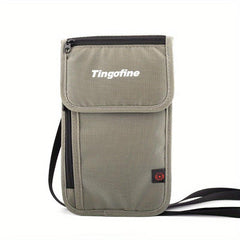 Waterproof Nylon Small Crossbody Bag RFID Blocking Cellphone Shoulder Purses