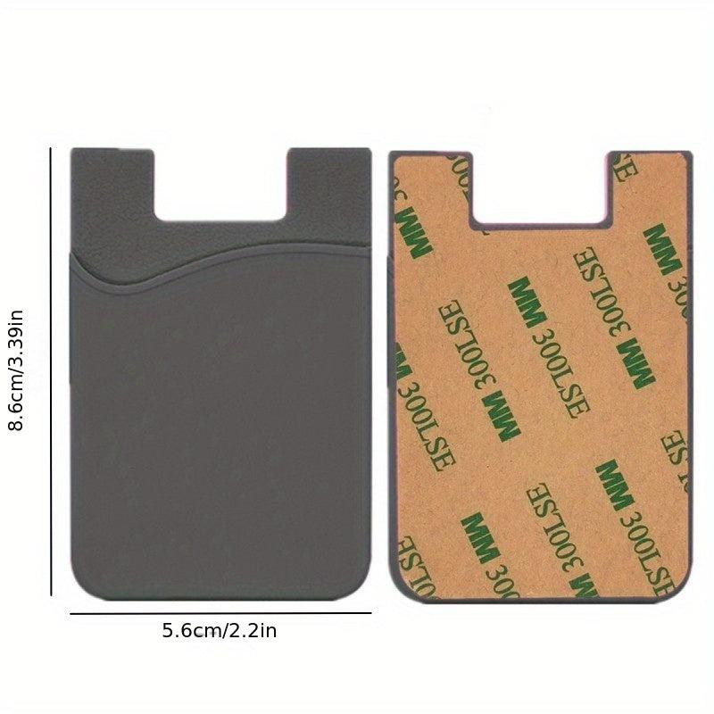 Silicone Card Holder for Phone Case Stick On Back - 1pc