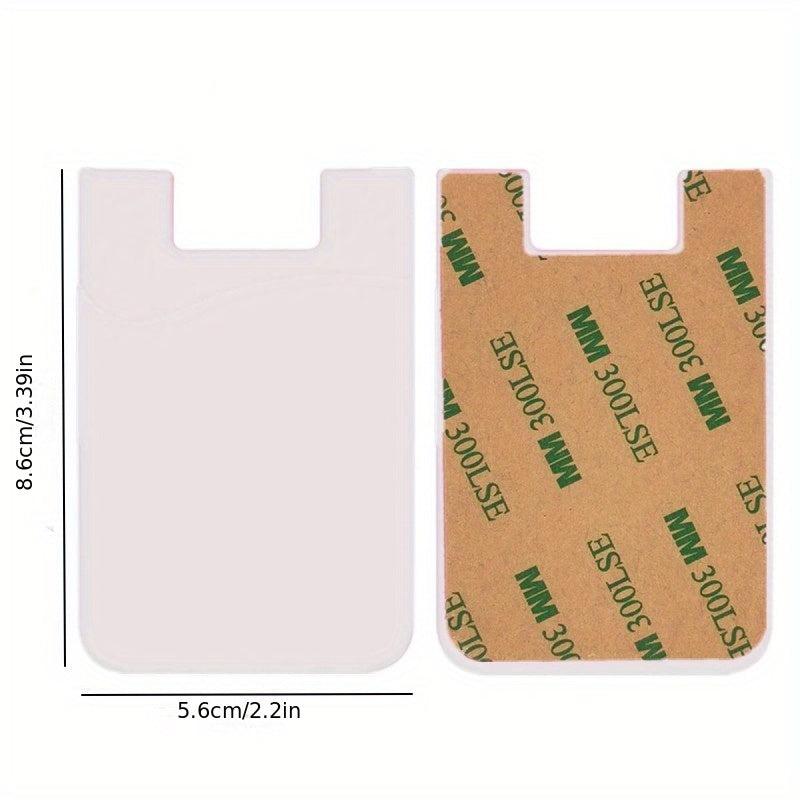Silicone Card Holder for Phone Case Stick On Back - 1pc