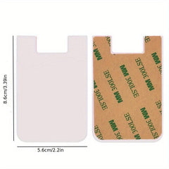 Silicone Card Holder for Phone Case Stick On Back - 1pc