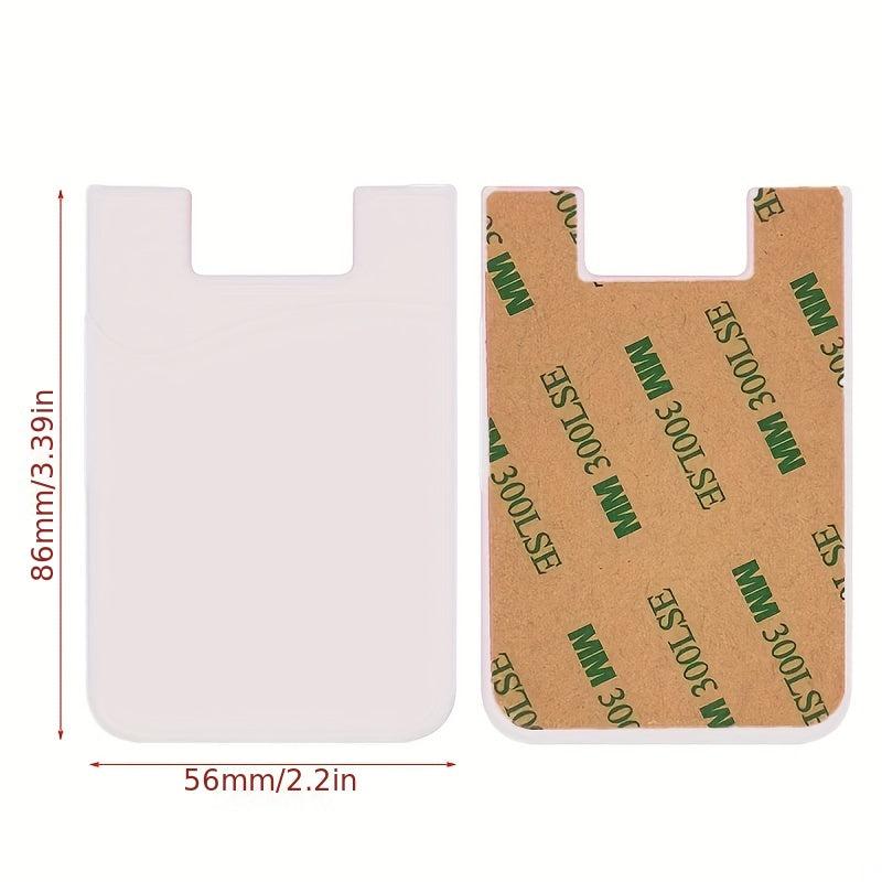 Silicone Card Holder for Phone Case Stick On Back - 1pc