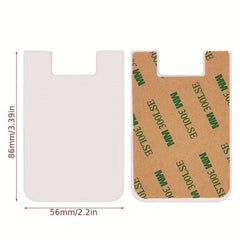 Silicone Card Holder for Phone Case Stick On Back - 1pc
