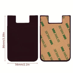 Silicone Card Holder for Phone Case Stick On Back - 1pc