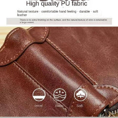 Men's Short Wallet Multifunctional Card Bag
