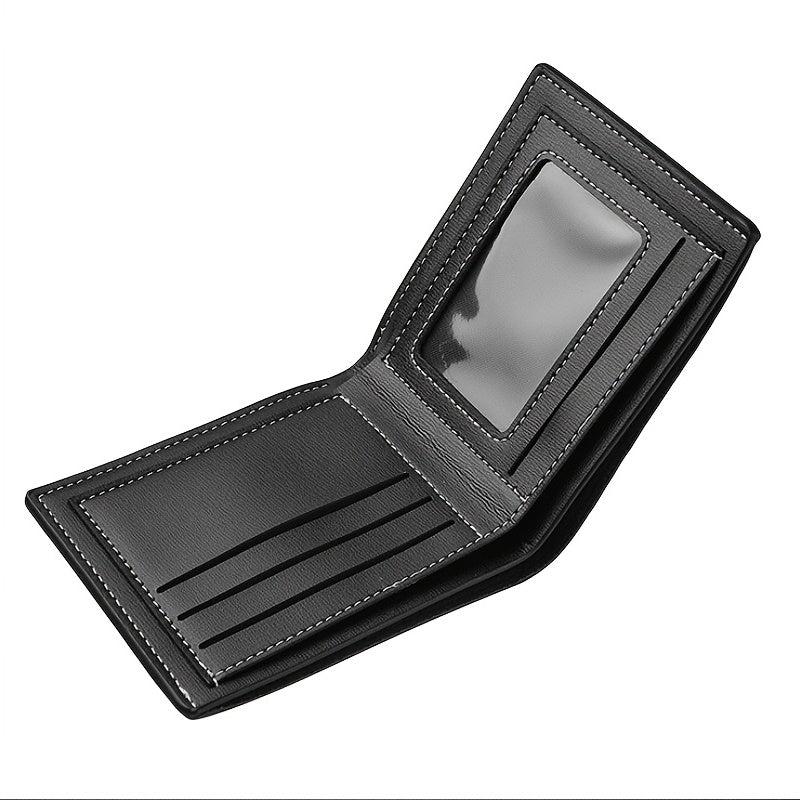 Men's Short Wallet Horizontal Wallet Driver's Holder
