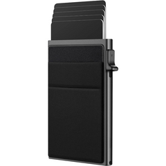 Aluminum RFID Blocking Card Holder Pop Up Credit Card Holder