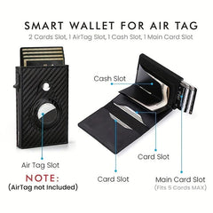 RFID Blocking Wallet with Money Clip