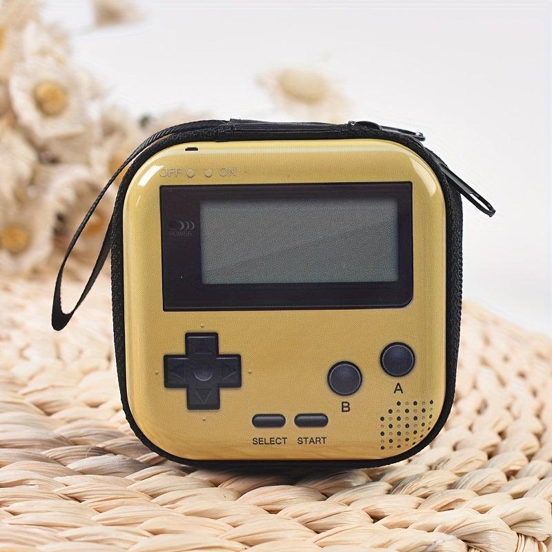 Men's Creative Coin Purse Retro Cartoon Key Bag Earphone Storage